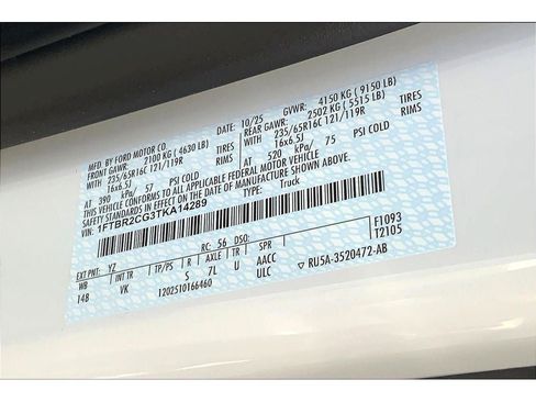 New 2026 Ford Transit 250 148 Medium Roof Extended AWD image 29