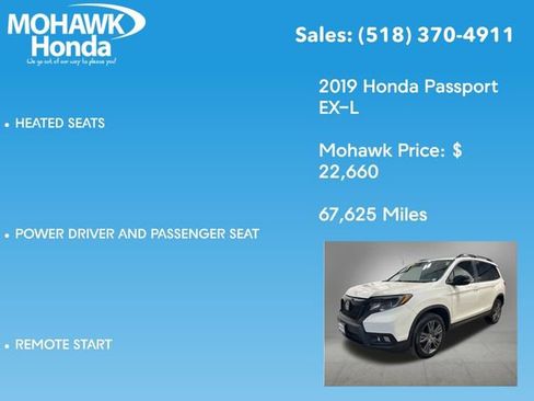 Used 2019 Honda Passport EX-L image 14
