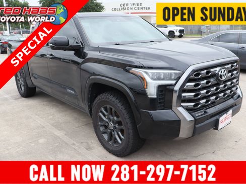 Used 2023 Toyota Tundra Platinum w/ Advanced Package AWD/4WD image 1