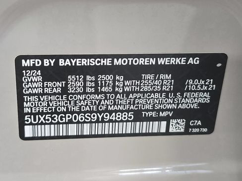Used 2025 BMW X3 xDrive30i w/ M Sport Package AWD/4WD image 24