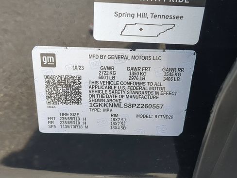 Certified 2023 GMC Acadia SLT w/ Preferred Package FWD image 32