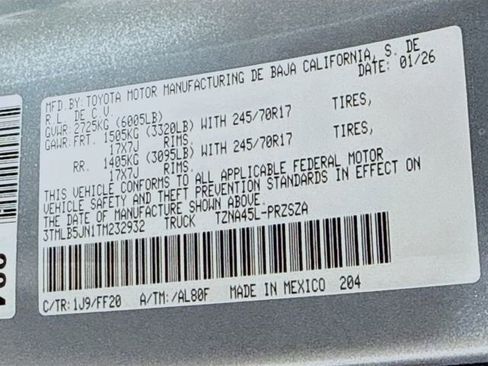 Certified 2026 Toyota Tacoma SR5 image 30