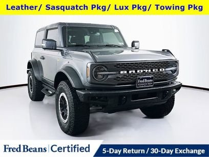 Certified 2023 Ford Bronco Badlands