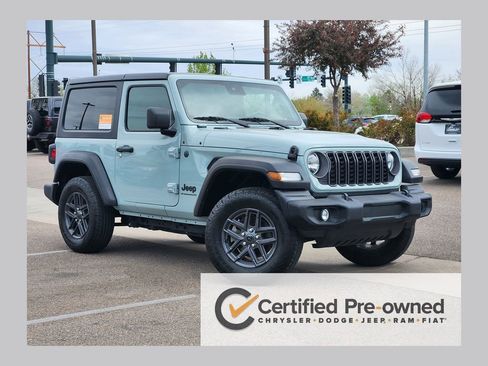 Certified 2024 Jeep Wrangler Sport AWD/4WD image 1
