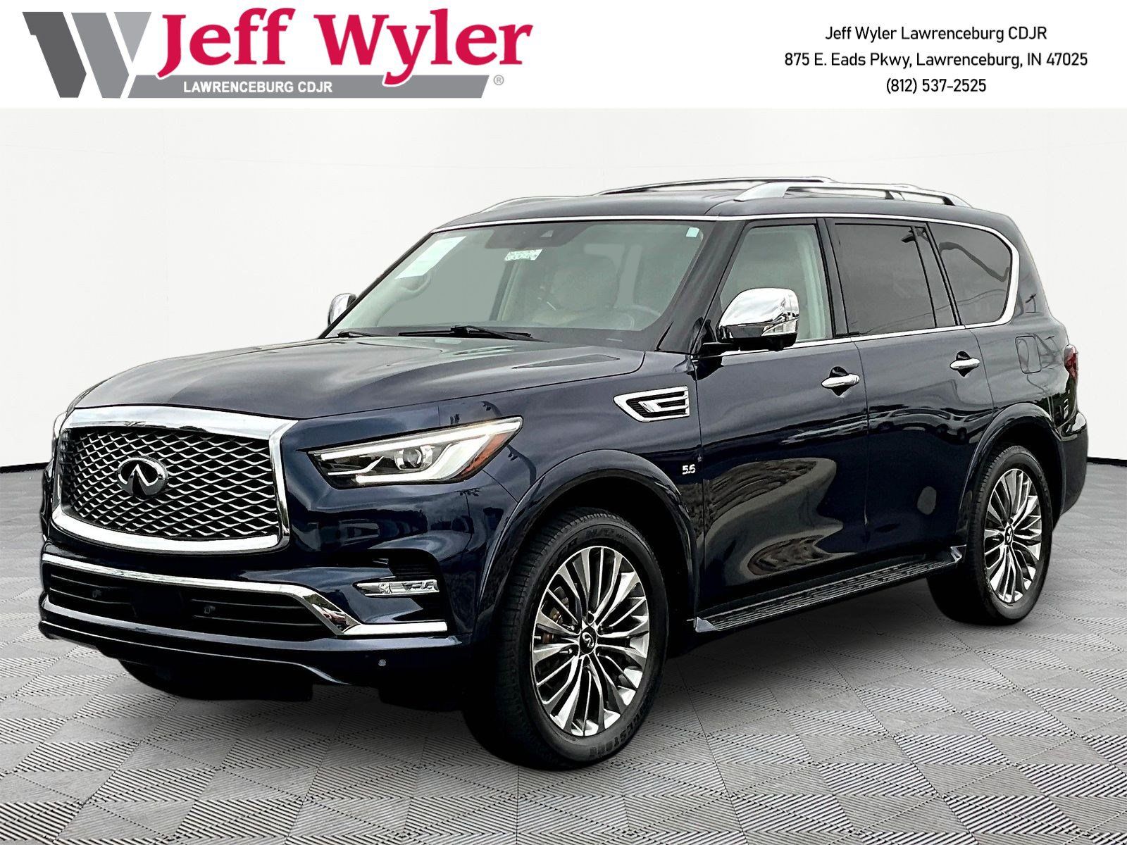 Used 2020 INFINITI QX80 Luxe w/ Sensory Package AWD/4WD image 1