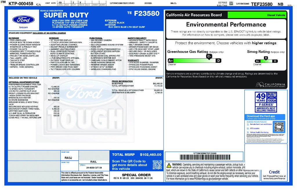 New 2026 Ford F350 Platinum AWD/4WD image 5