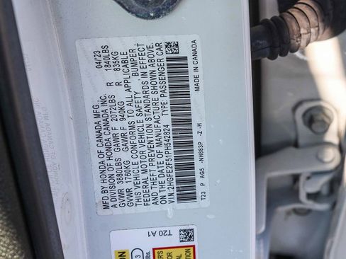 Certified 2023 Honda Civic Sport image 26