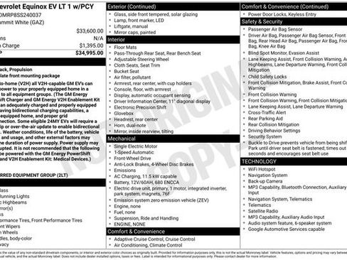 Used 2025 Chevrolet Equinox EV LT FWD image 5