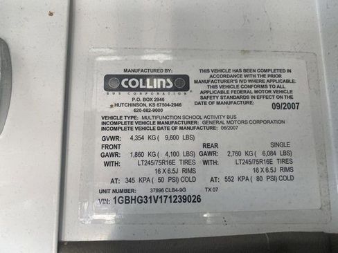 Used 2007 Chevrolet Express 3500 w/ School Bus Package image 30