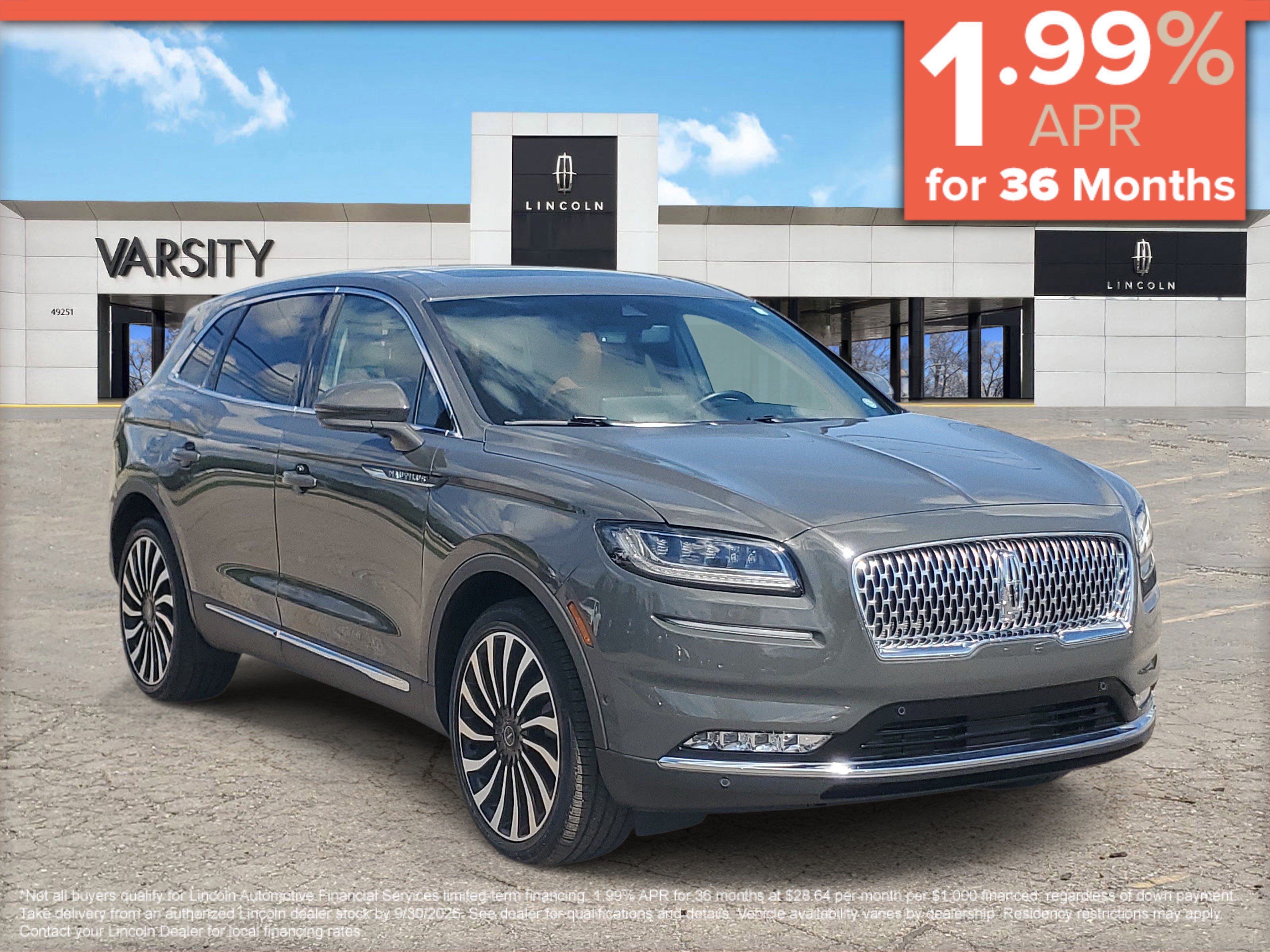 Certified 2023 Lincoln Nautilus Black Label w/ Class II Trailer Tow Package AWD/4WD 360° Tour