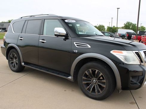 Used 2017 Nissan Armada Platinum w/ Captain Seat Package AWD/4WD image 3