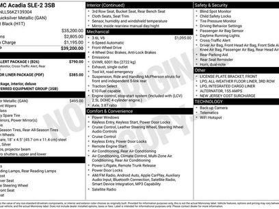Used 2019 GMC Acadia SLE w/ Driver Alert Package I
