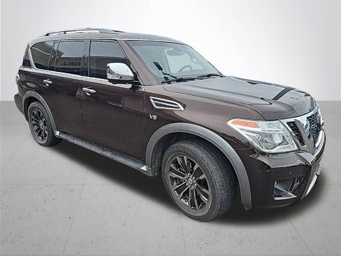 Used 2017 Nissan Armada Platinum w/ Captain Seat Package AWD/4WD image 3