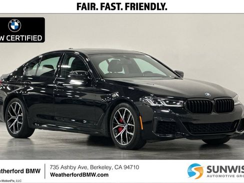 Used 2023 BMW 540i xDrive w/ M Sport Package AWD/4WD image 1