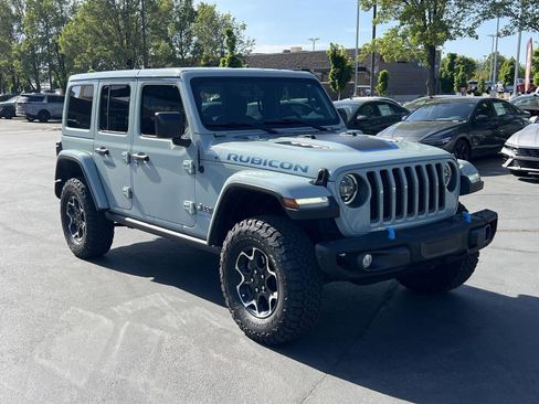 Used 2023 Jeep Wrangler Unlimited Rubicon 4xe w/ Steel Bumper Group AWD/4WD image 3