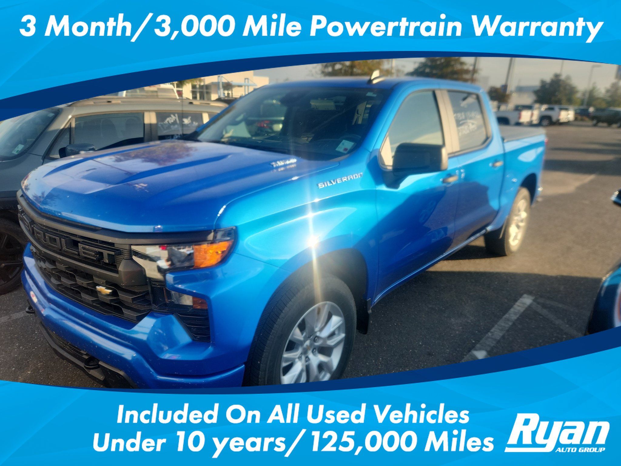 Used 2025 Chevrolet Silverado 1500 Custom RWD image 1