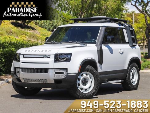 Used 2021 Land Rover Defender 90 S AWD/4WD image 1