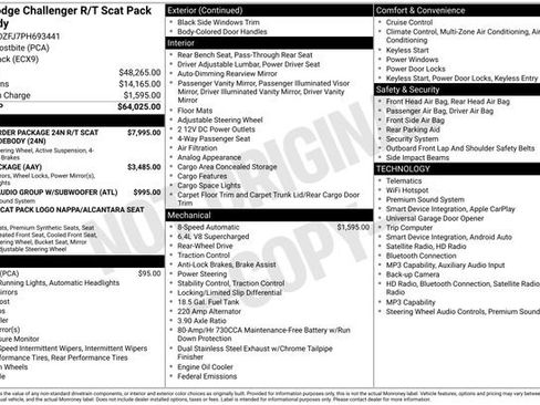 Used 2023 Dodge Challenger R/T Scat Pack RWD image 7