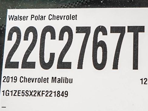 Used 2019 Chevrolet Malibu Premier w/ Sun and Wheel Package FWD image 29