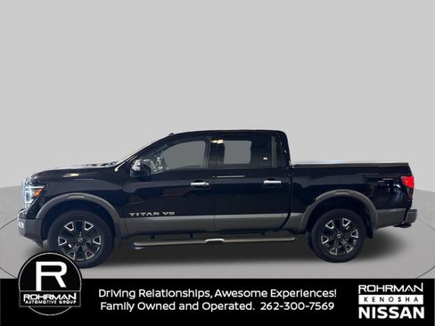 Used 2020 Nissan Titan Platinum Reserve w/ Moonroof Package AWD/4WD image 2