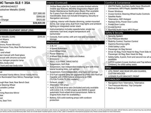 Used 2017 GMC Terrain SLE image 1