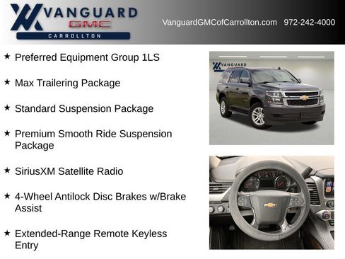 Used 2017 Chevrolet Tahoe LS w/ Max Trailering Package AWD/4WD image 6