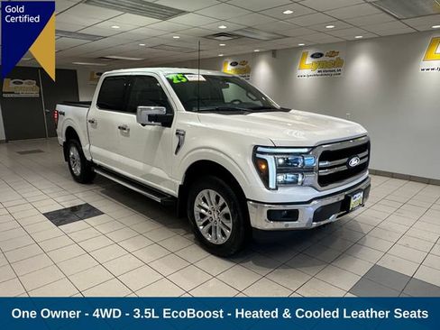 Certified 2025 Ford F150 Lariat w/ Equipment Group 501A Mid AWD/4WD image 1