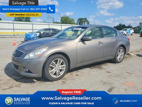 Used 2012 INFINITI G37 x Sedan w/ Premium Pkg AWD/4WD image 1