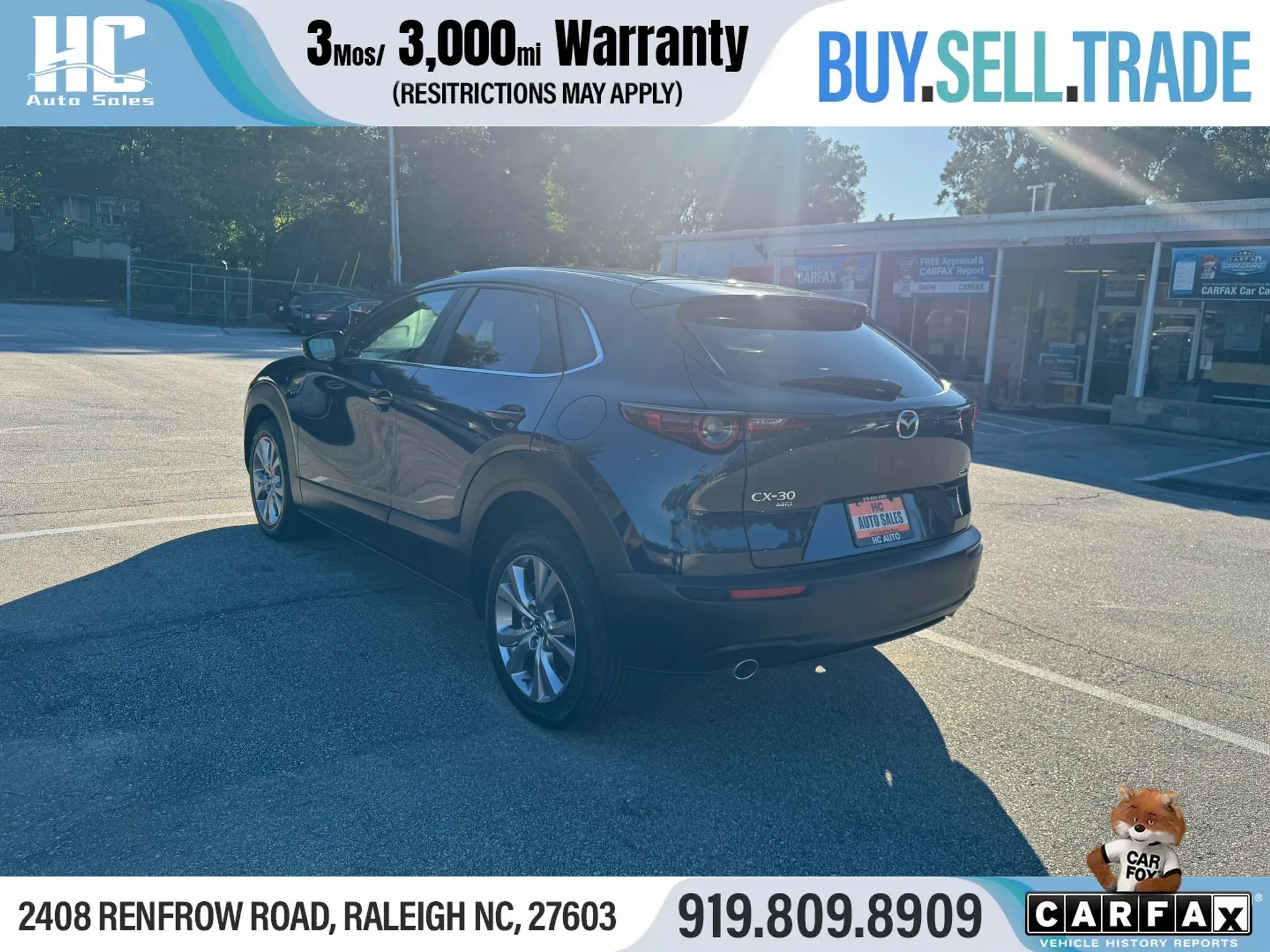 Used 2021 MAZDA CX-30 AWD 2.5 S w/ Select Package image 3