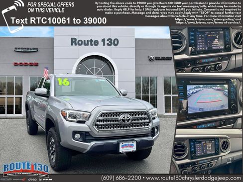 Used 2016 Toyota Tacoma TRD Off-Road w/ Premium & Technology Package AWD/4WD image 1