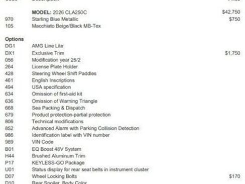Certified 2026 Mercedes-Benz CLA 250 image 4