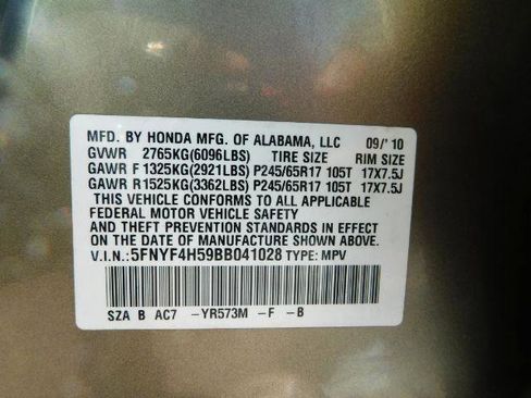 Used 2011 Honda Pilot EX-L image 20