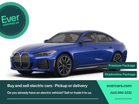 Used 2023 BMW i4 M50 AWD/4WD image 1