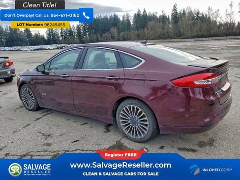 Used 2017 Ford Fusion Energi Platinum image 3