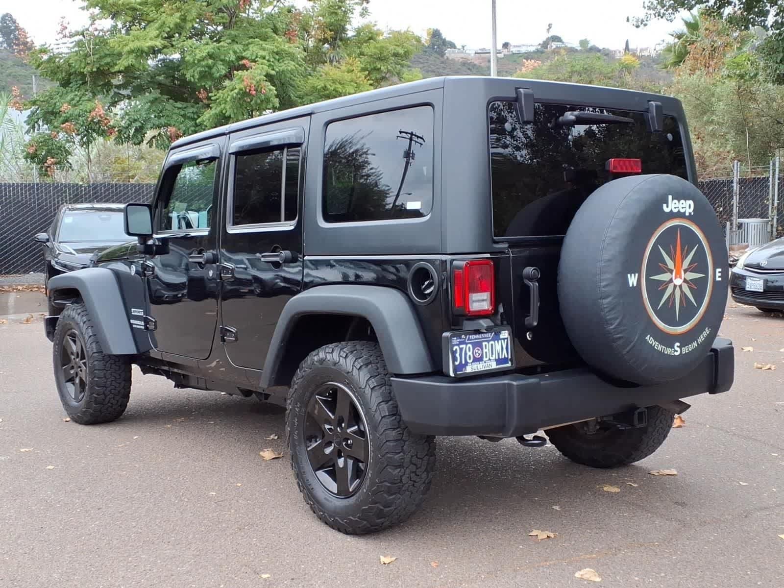 Used 2017 Jeep Wrangler Unlimited Sport w/ Quick Order Package 24S AWD/4WD image 7
