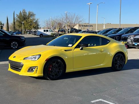 Used 2017 Subaru BRZ Series.Yellow RWD image 6