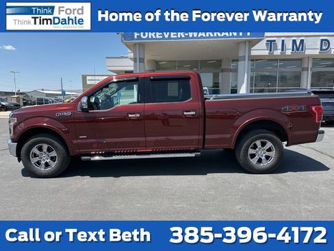 Used 2016 Ford F150 Lariat w/ Equipment Group 501A Mid image 1