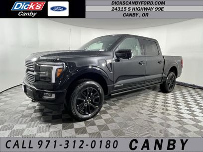 New 2025 Ford F150 Platinum w/ Equipment Group 702A High