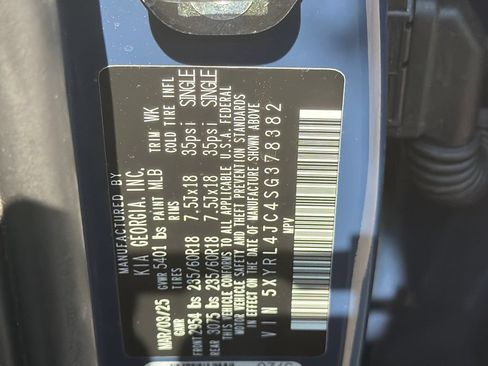 Used 2025 Kia Sorento S w/ Panoramic Sunroof Package FWD image 35