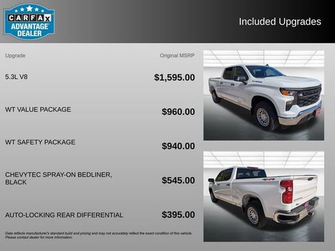 Used 2026 Chevrolet Silverado 1500 W/T w/ WT Value Package image 3