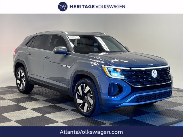 Certified 2024 Volkswagen Atlas Cross Sport SE w/ Panoramic Sunroof Package FWD image 1