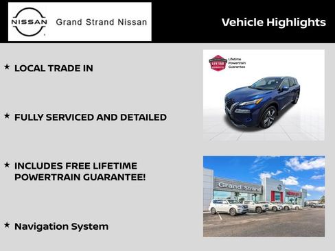 Certified 2023 Nissan Rogue SL w/ SL Premium Package AWD/4WD image 8