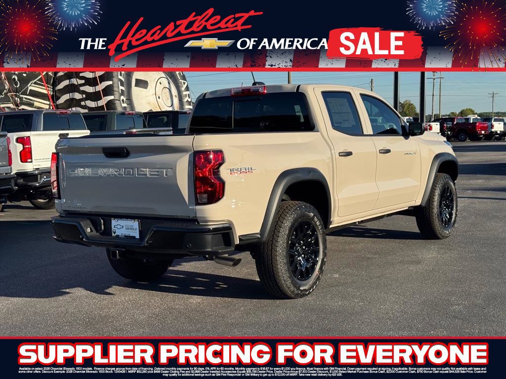 New 2026 Chevrolet Colorado Trail Boss AWD/4WD image 3