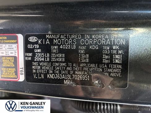Used 2020 Kia Soul GT-Line w/ GT 2.0L Power Sunroof Package FWD image 27