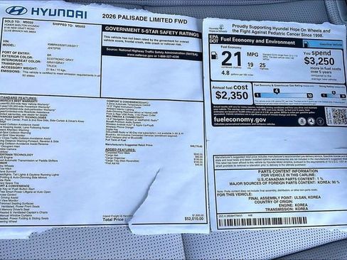 New 2026 Hyundai Palisade Limited image 14