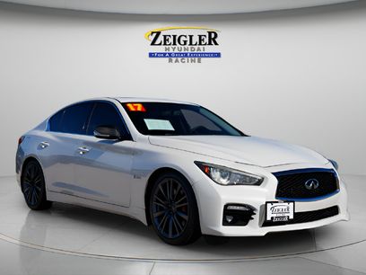 Used 2017 INFINITI Q50 Red Sport 400