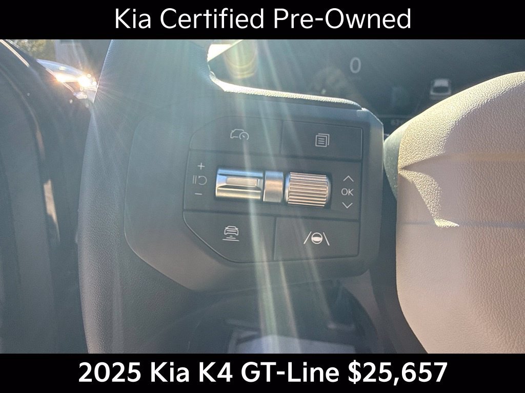 Certified 2025 Kia K4 GT-Line w/ GT-Line Premium Package FWD image 25