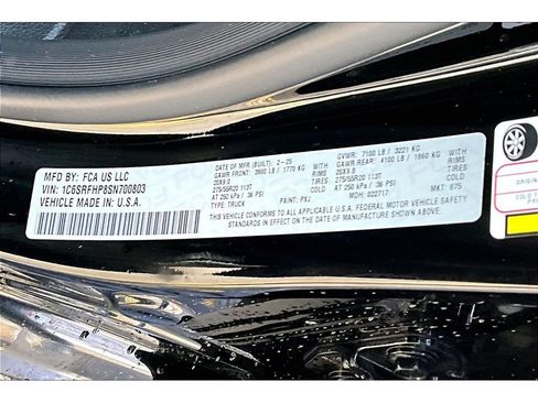 Certified 2025 RAM 1500 Limited AWD/4WD image 37