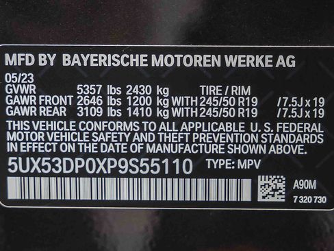 Used 2023 BMW X3 xDrive30i w/ M Sport Package image 32