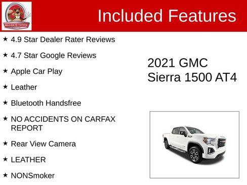 Used 2021 GMC Sierra 1500 AT4 AWD/4WD image 4